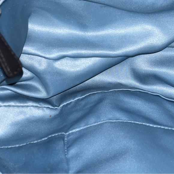 Vintage Coach 12657 Black Signature Jacquard Zoe Hobo Shoulder Bag - Picture 8 of 12